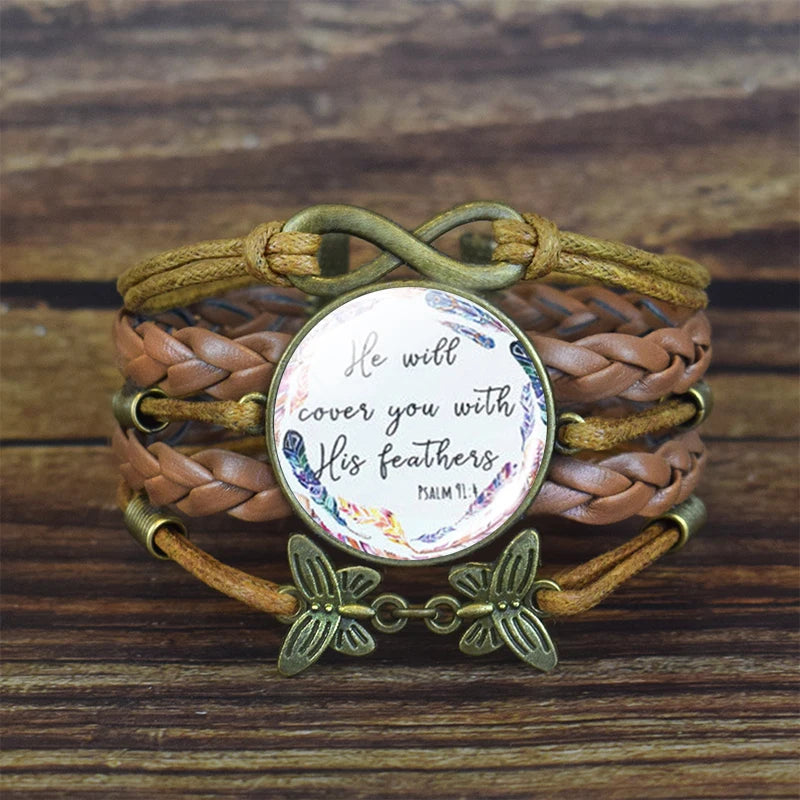Bible Verse Bracelet – Religious Jewelry for Men & Women - Image 13