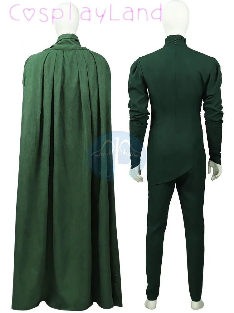 Green Outfit God of Evil Suit – Loki Cosplay Costume for Men - Image 3