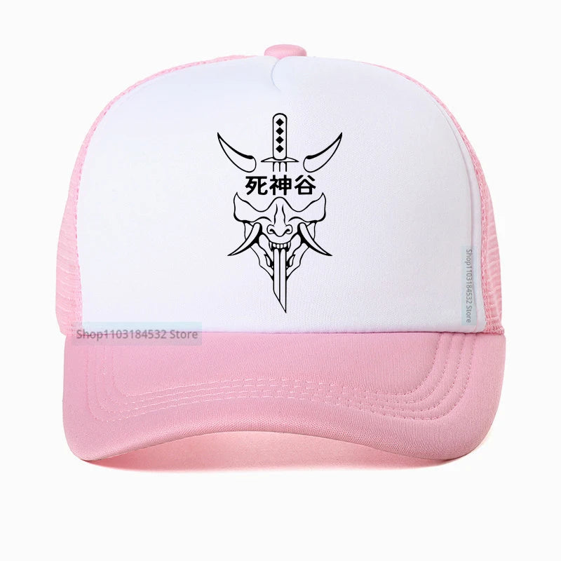 Death God Shinigami Valley Logo Baseball Cap – Adjustable Summer Sports Hat - Image 5
