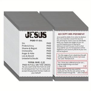 50/100 Pcs Gospel Booklet Cards