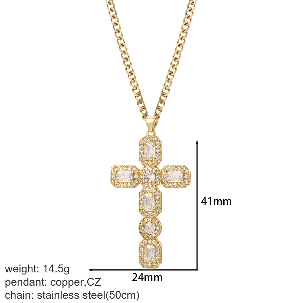Gold Our Lady & Jesus Choker Necklace - Image 19