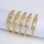 High-Quality St. Jude & Madonna Bracelet – Religious Jewelry Gift for Men & Women