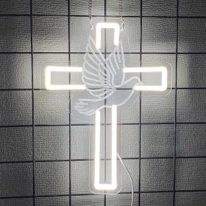 Cross Neon Sign