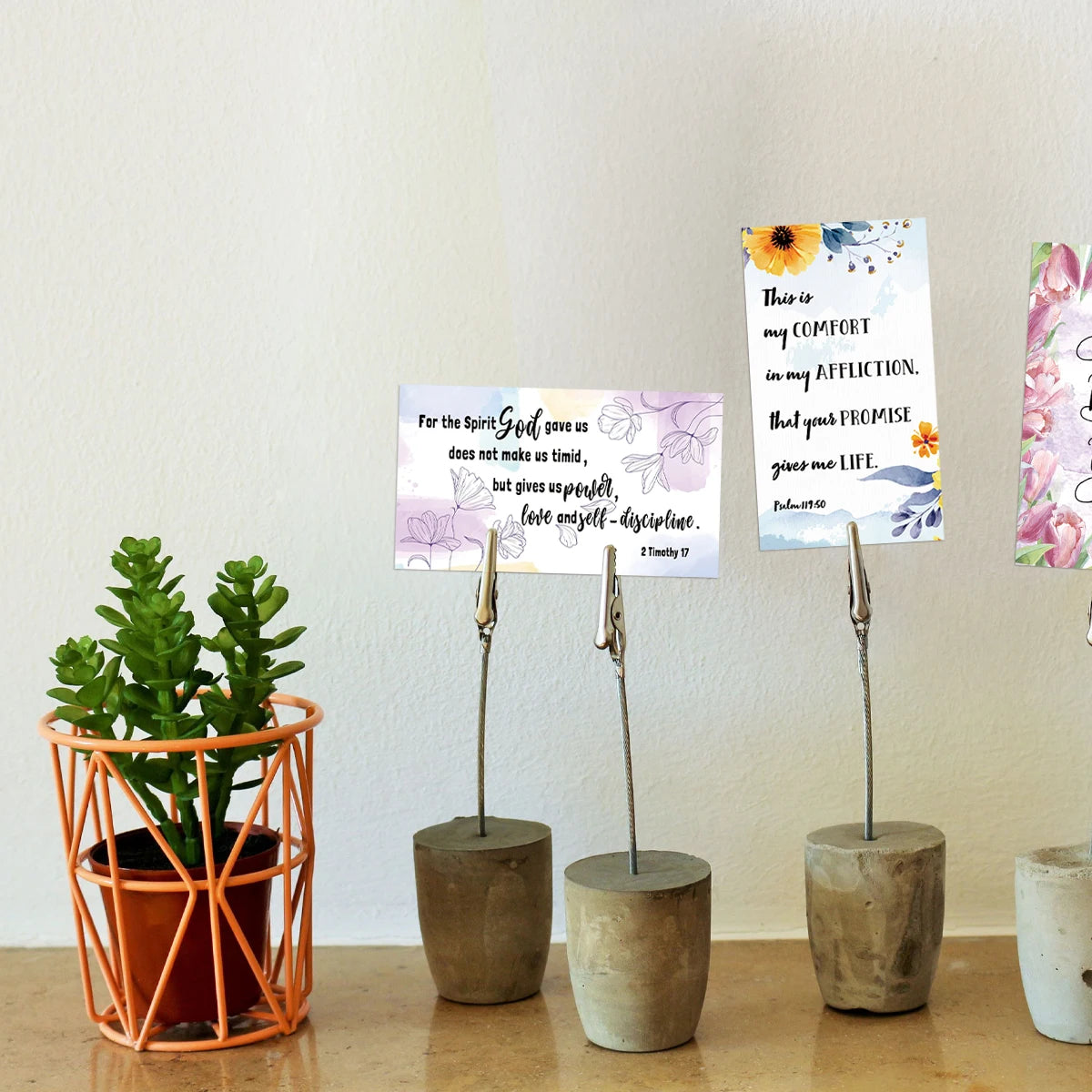 60pcs Bible Verse & Prayer Cards - Image 5